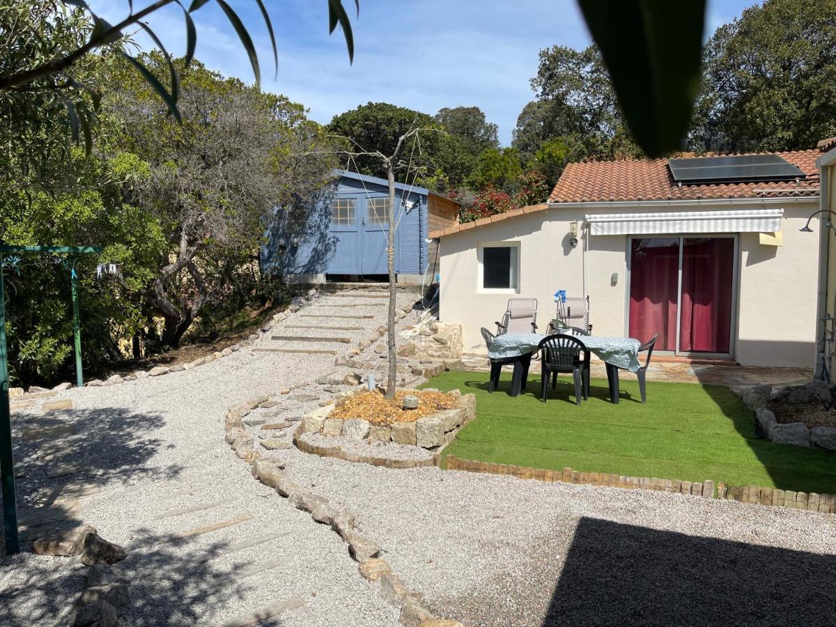 Proche Ajaccio Maisonnette Independante 4 Personnes Au Calme Alata Esterno foto