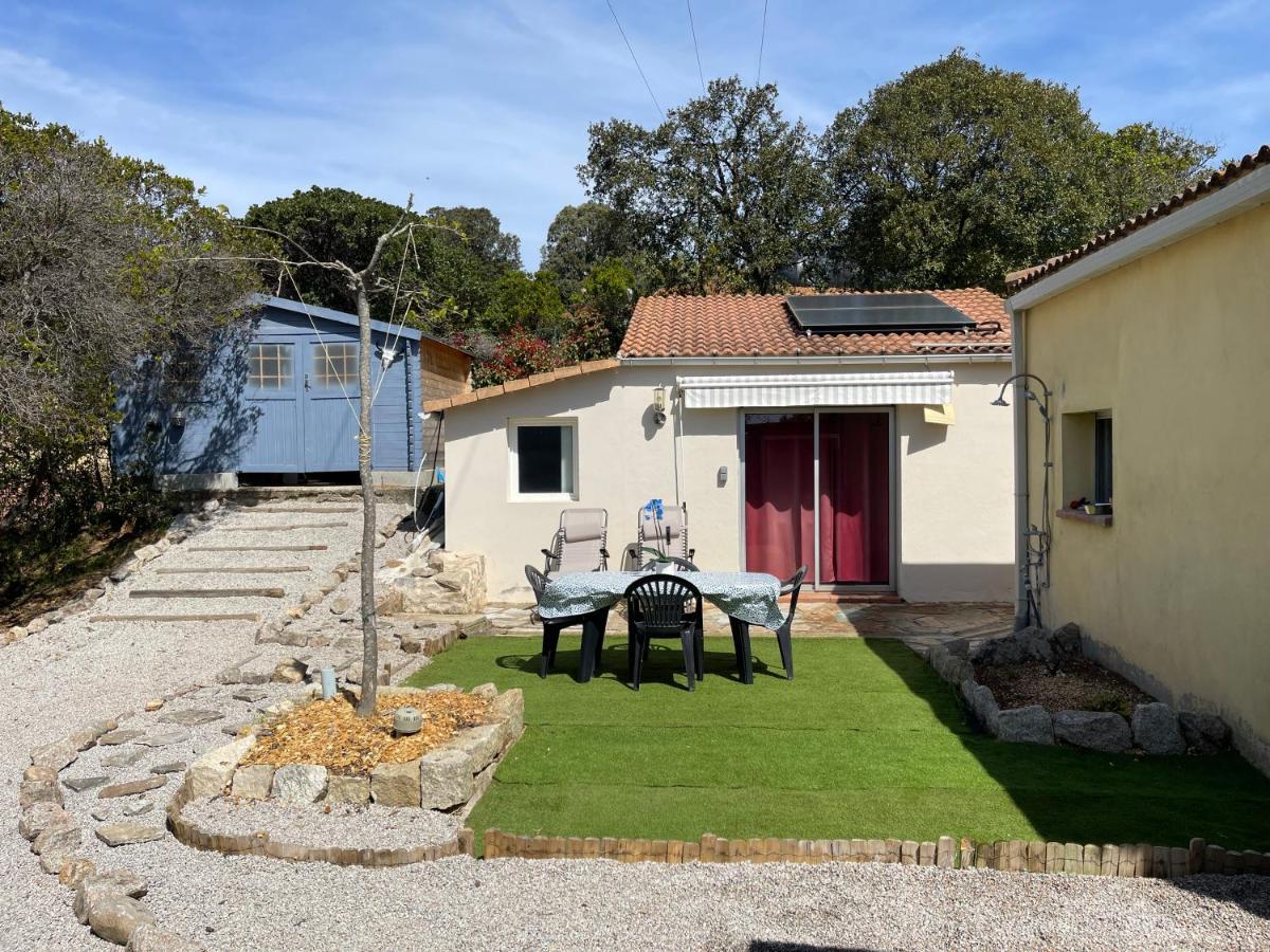 Proche Ajaccio Maisonnette Independante 4 Personnes Au Calme Alata Esterno foto