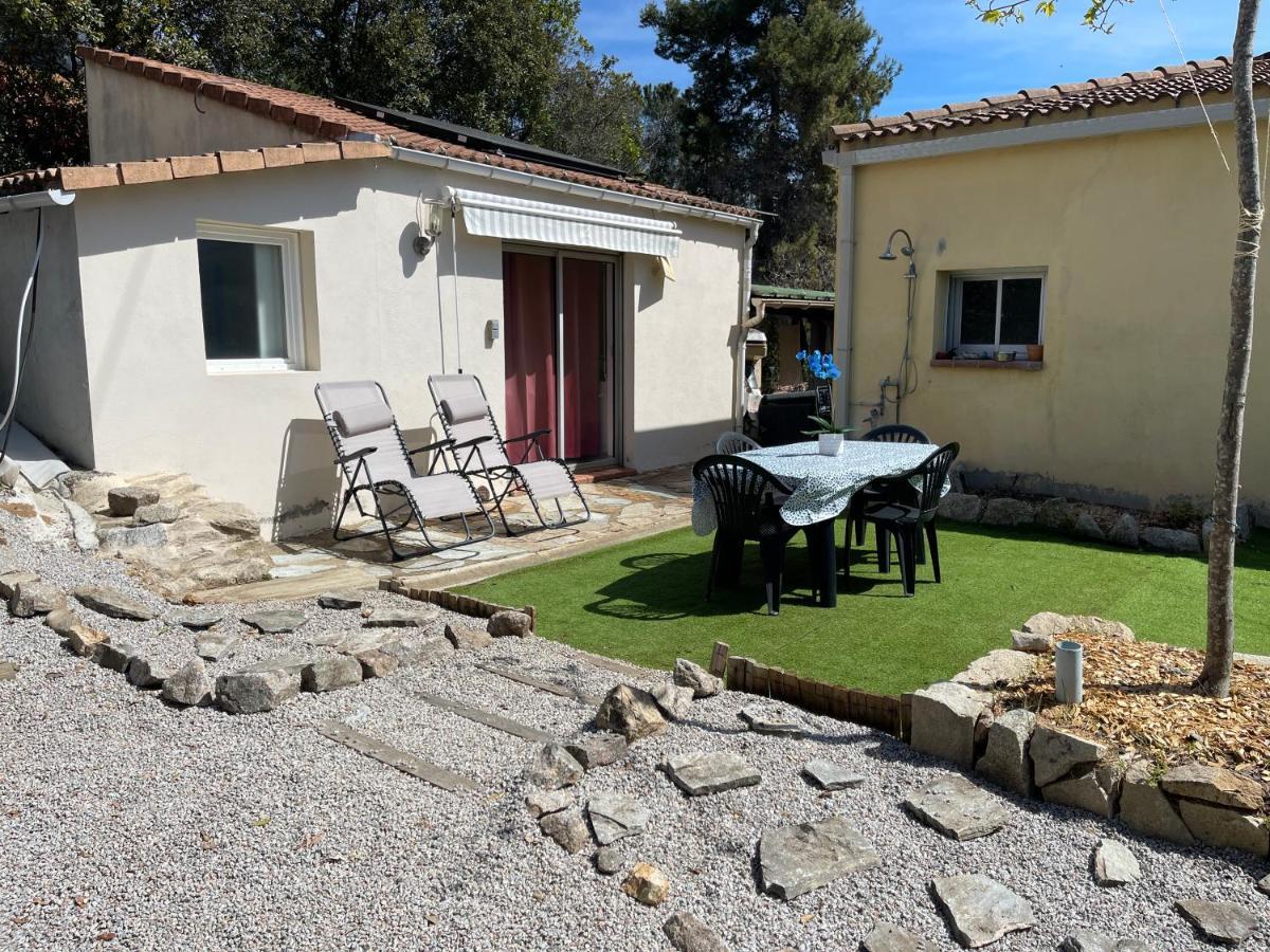 Proche Ajaccio Maisonnette Independante 4 Personnes Au Calme Alata Esterno foto